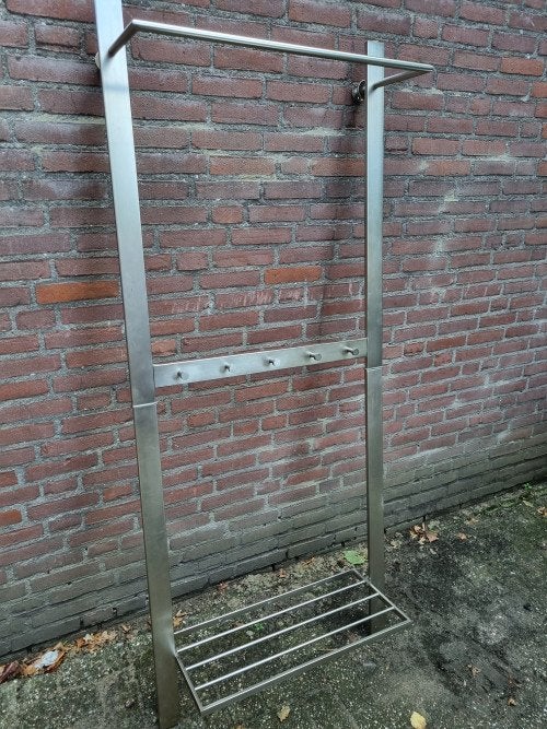 wandkapstok chroom vijf haken, Ophalen of Verzenden, 'T Olde Gre-j, Info@toldegrej.nl, Endepoelstraat 20f Didam