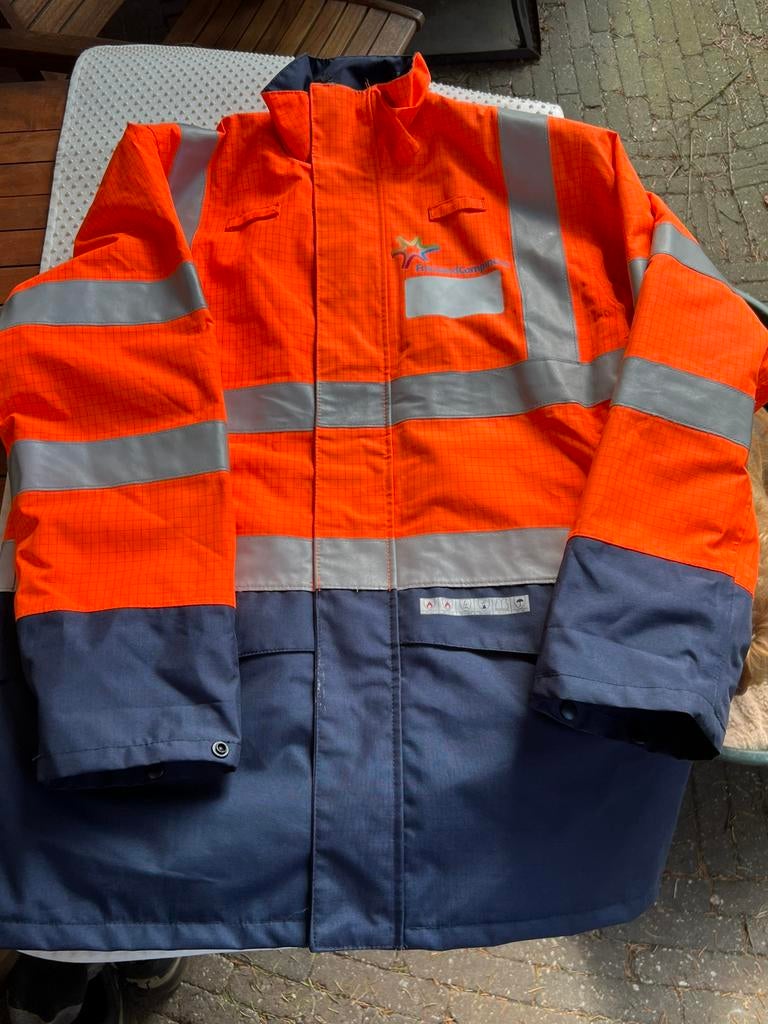 t.k.Sioen Pro Elliston high-vis regenjasWatson fleece maat M, Ophalen, Zo goed als nieuw, Jas