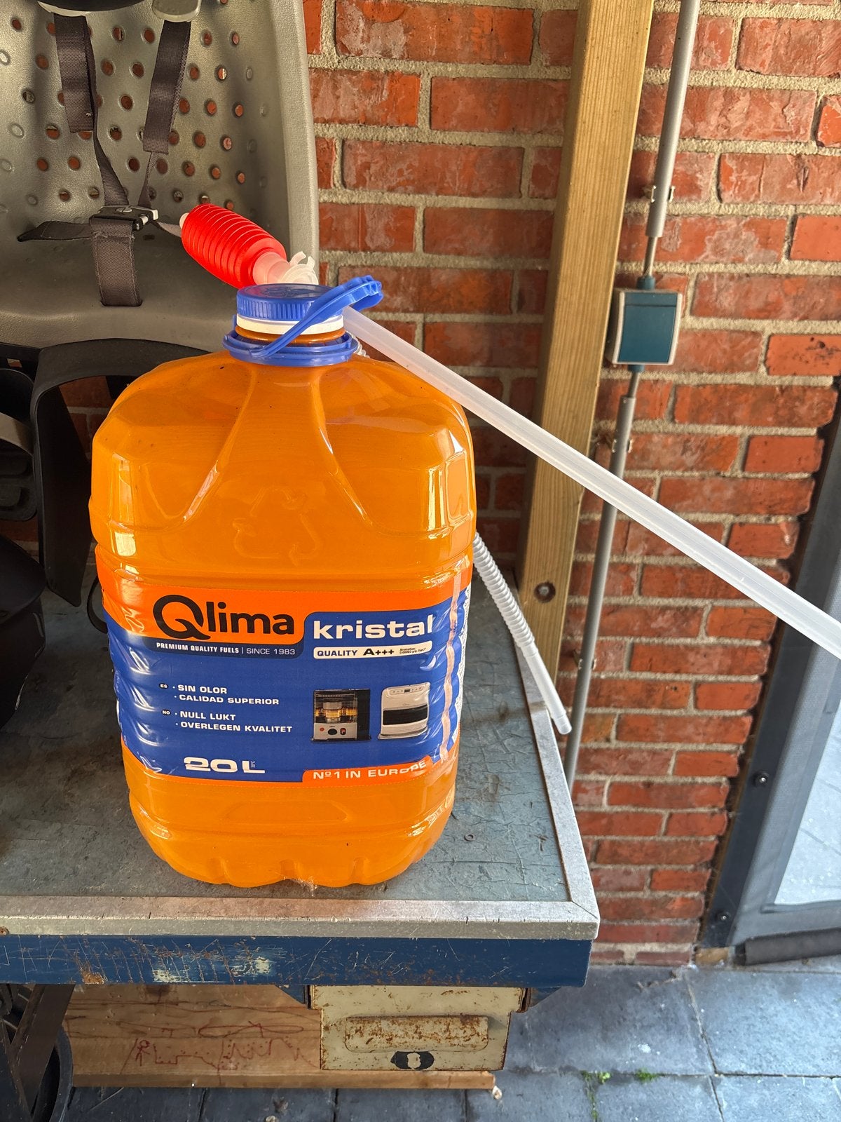 Qlima kristal petroleum, Ophalen, Zo goed als nieuw
