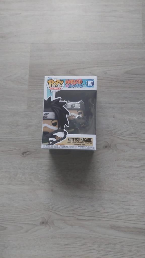 Funko Pop! Naruto Shippuden Kotetsu Hagane #1197, Ophalen of Verzenden, Nieuw