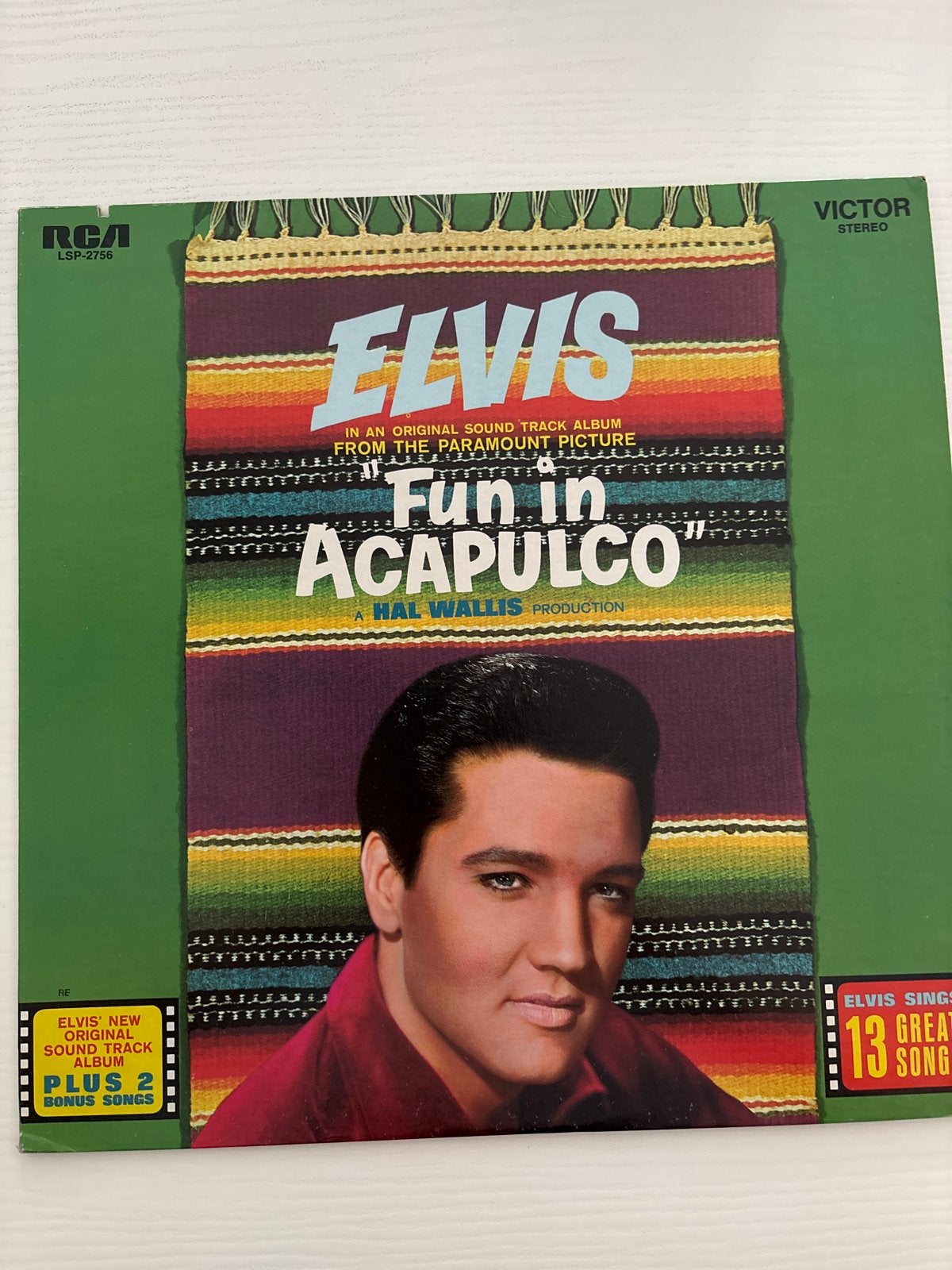 Elvis Presley - Fun in Acapulco LP (RCA Victor), Verzamelen, Ophalen of Verzenden, Zo goed als nieuw, Cd of Plaat