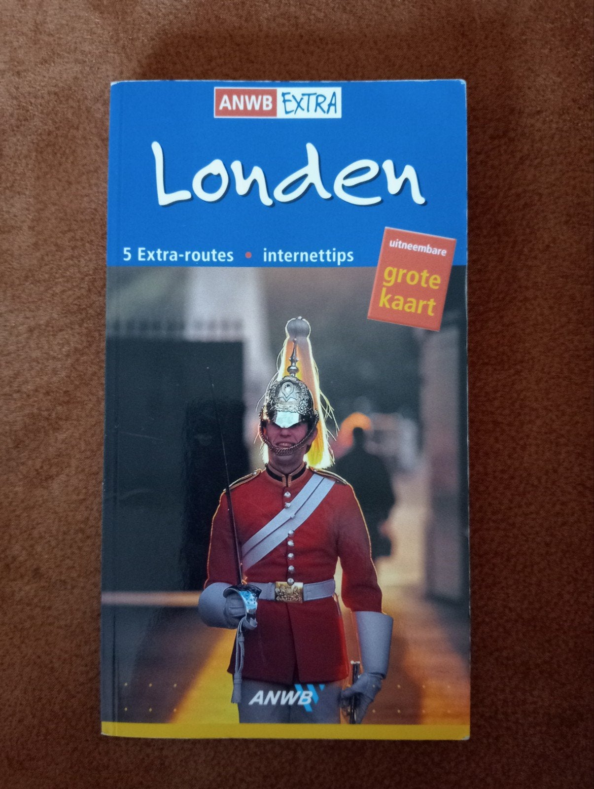 ANWB Extra Reisgids Londen met grote kaart, Gelezen, Budget, Europa, Ophalen of Verzenden
