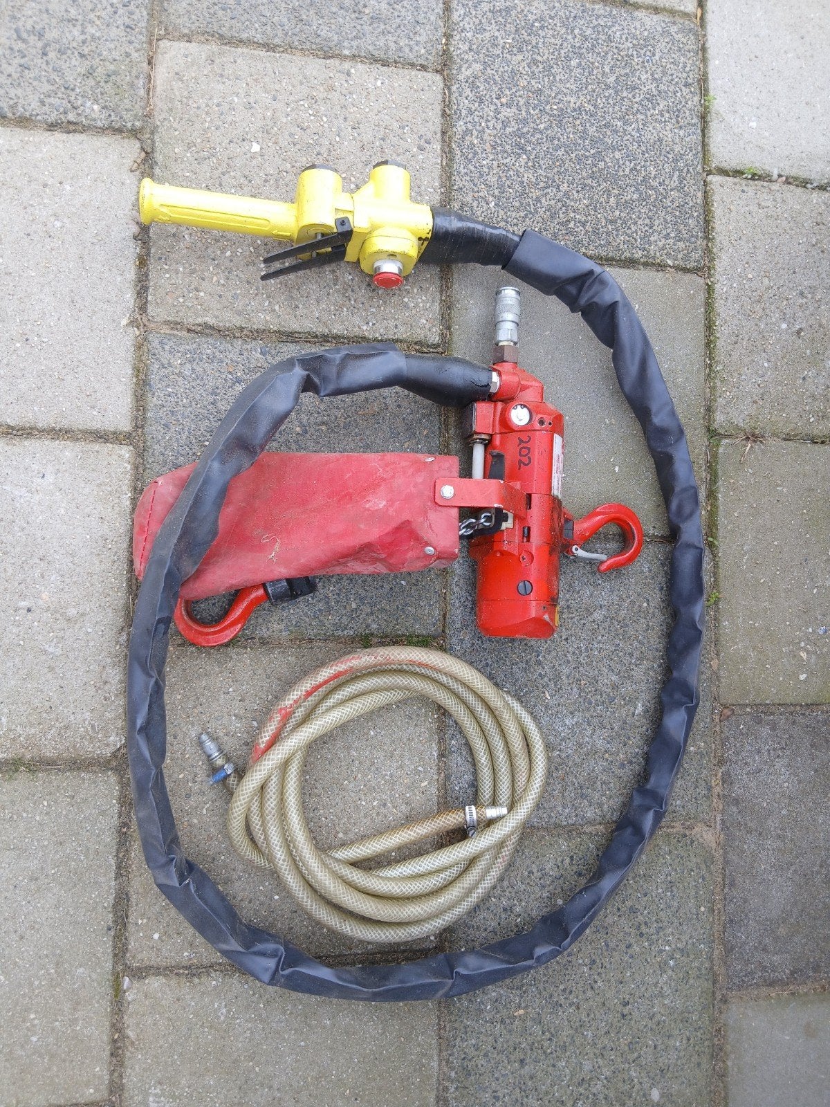 TCR-125 DP Lucht Takel - 125 kg capaciteit, Ophalen of Verzenden