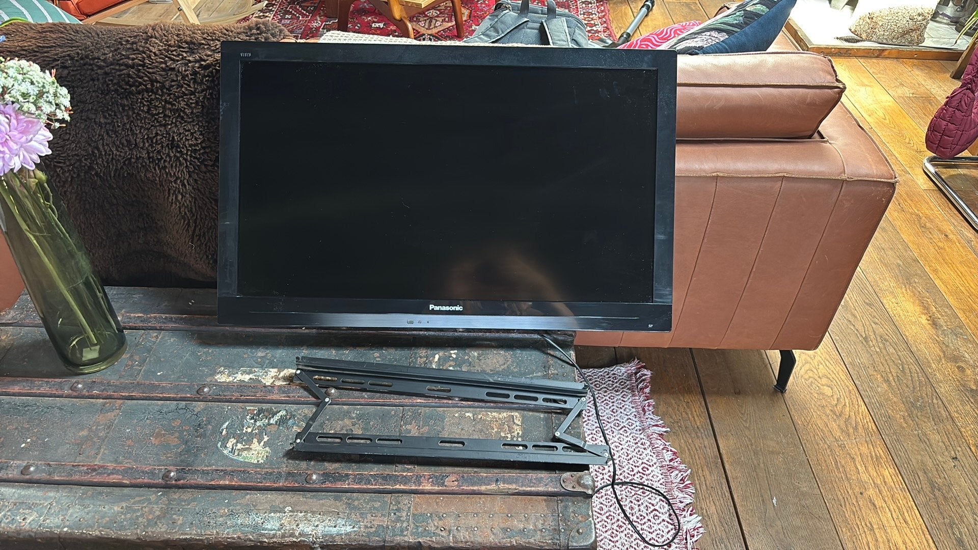 Panasonic TV met beugel, Audio, Tv en Foto, Televisies, Ophalen, Gebruikt, Panasonic, 50 Hz