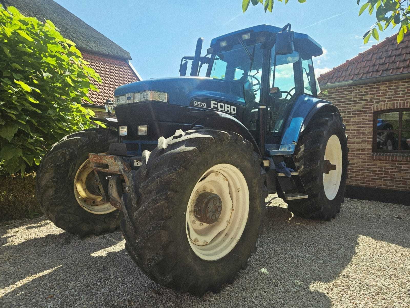Ford - New Holland 8670 Genesis - 1996 - Vierwielaangedreven, Gebruikt, Ford