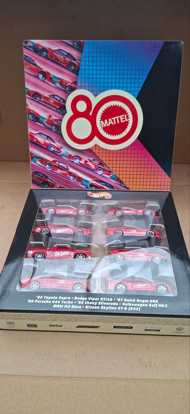 Hotwheels 80 Jaar Mattel Limited Edition Set, Ophalen of Verzenden, Nieuw