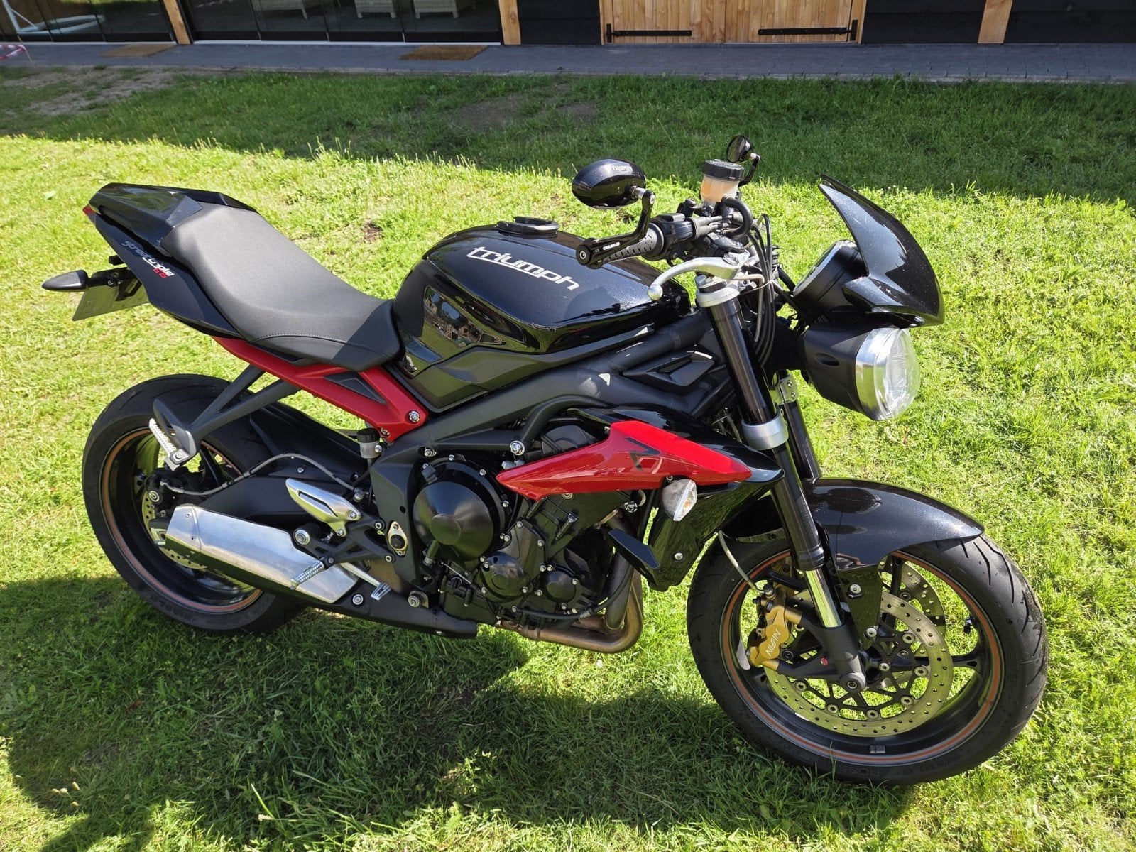 Triumph Street Triple R 675 - 2014 - Slechts 23.000 km - ABS, Motoren, Motoren | Triumph, Particulier, Naked bike