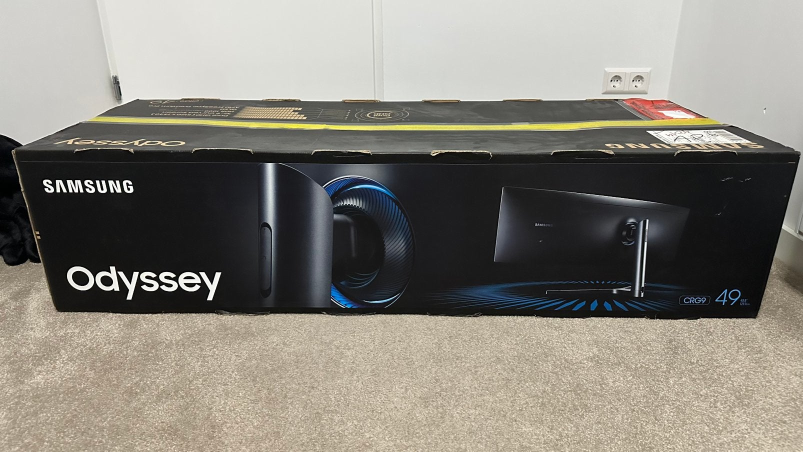 Samsung odyssey G9, Computers en Software, Curved, VA, Minder dan 1 ms, Zo goed als nieuw