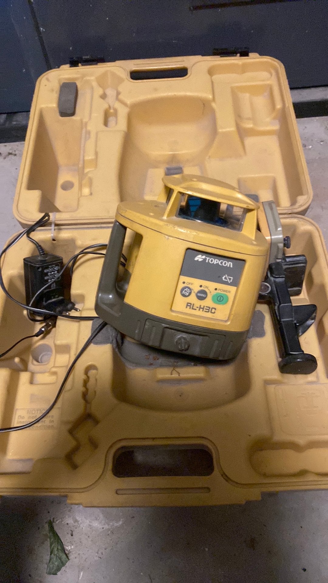 Topcon RL-H3C, Ophalen, Gebruikt
