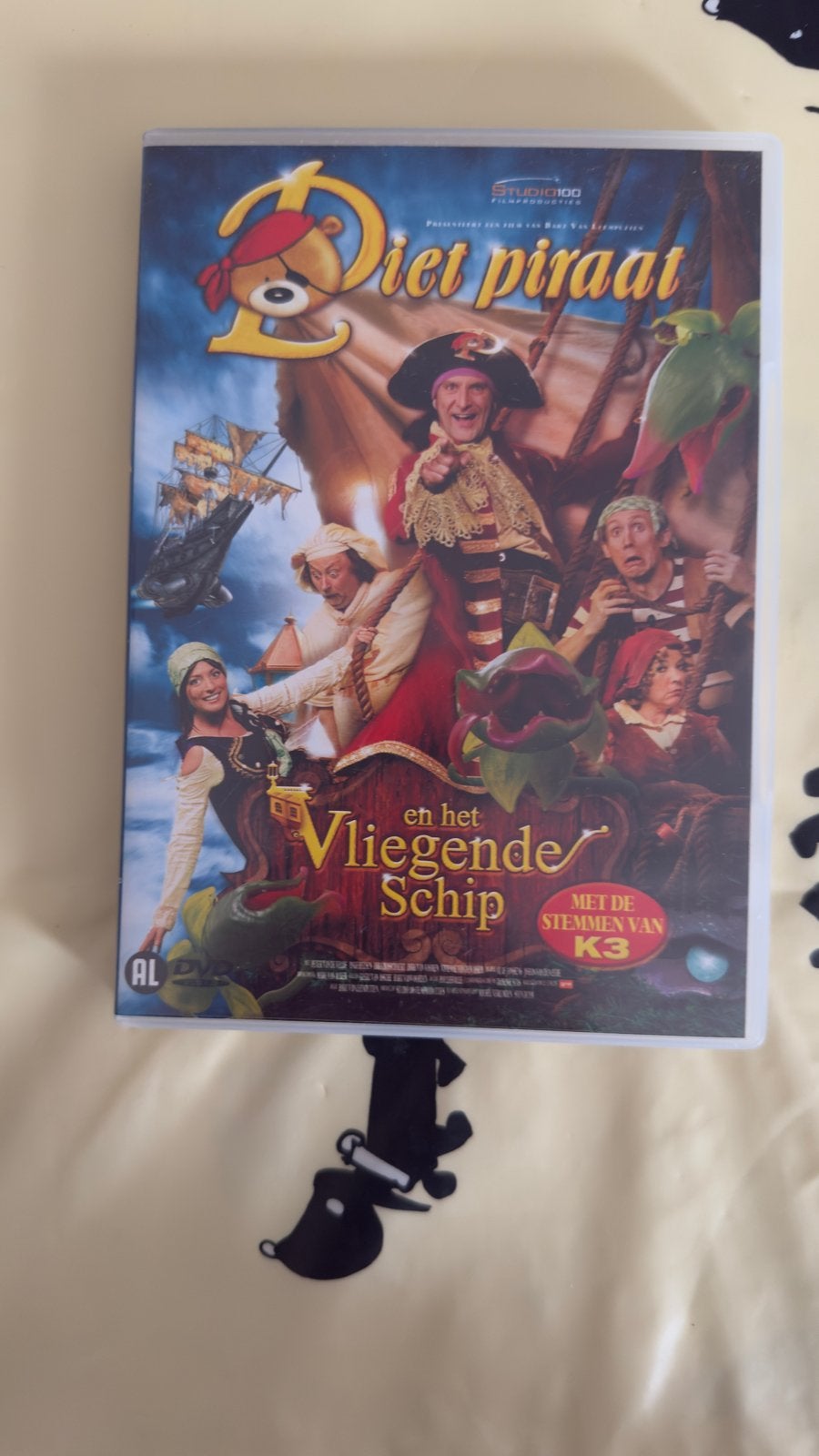 Piet Piraat en het Vliegende Schip DVD, Avontuur, Gebruikt, Alle leeftijden, Film