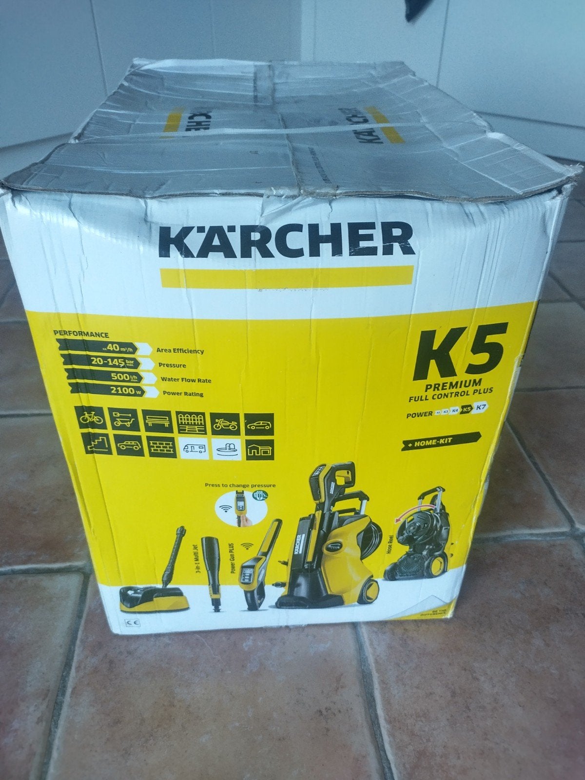 Kärcher K5 Premium Full Control Plus met home-kit, Ophalen, Nieuw, Elektrisch