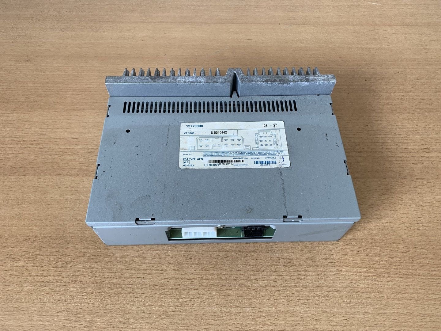 saab 9-3 II radio versterker 2002 tot 2015 12773380, Auto diversen, Autoradio's, Ophalen of Verzenden, -, -, -