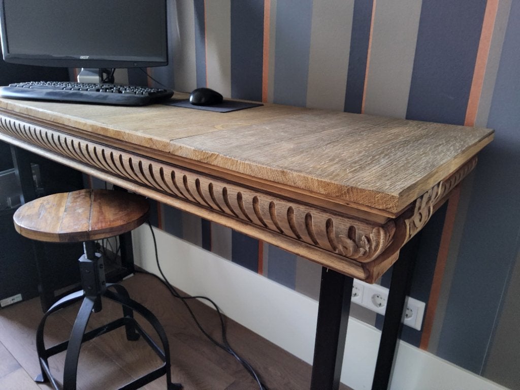 Bureau sidetable  klassiek industrieel, Industrieel, Ophalen, Gebruikt, Metaal