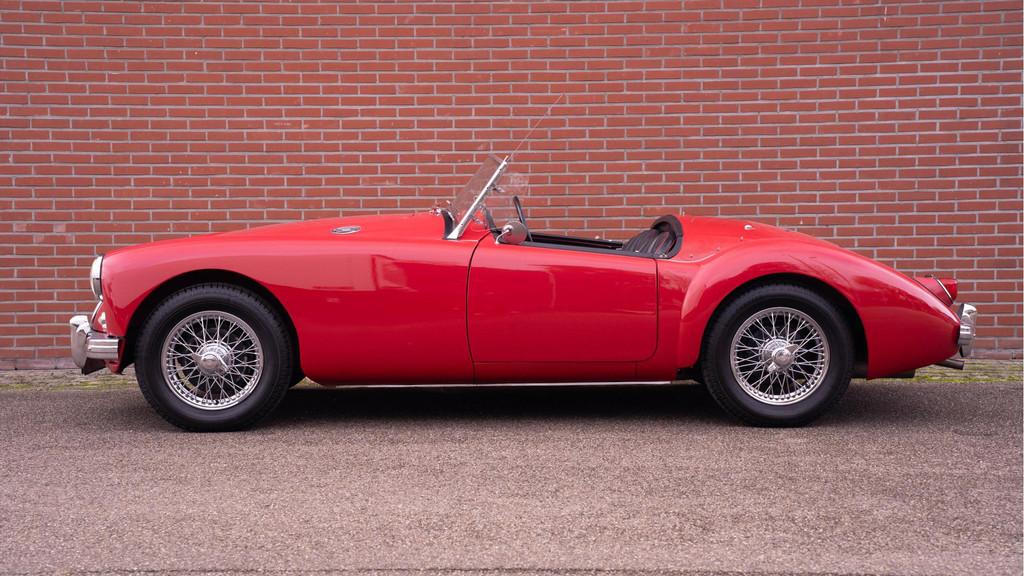 MG A A 1500 MK1 NETTE AUTO! UIT COLLECTIE Cabriolet, Auto's, Oldtimers, Stof, Zwart, Cabriolet, Origineel Nederlands