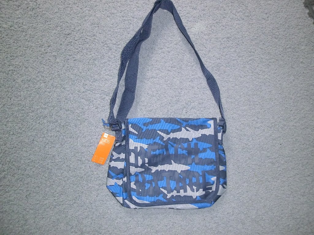 Mooie hema schooltas (schoudertas) kind, Ophalen, Minder dan 30 cm, Blauw, Nieuw