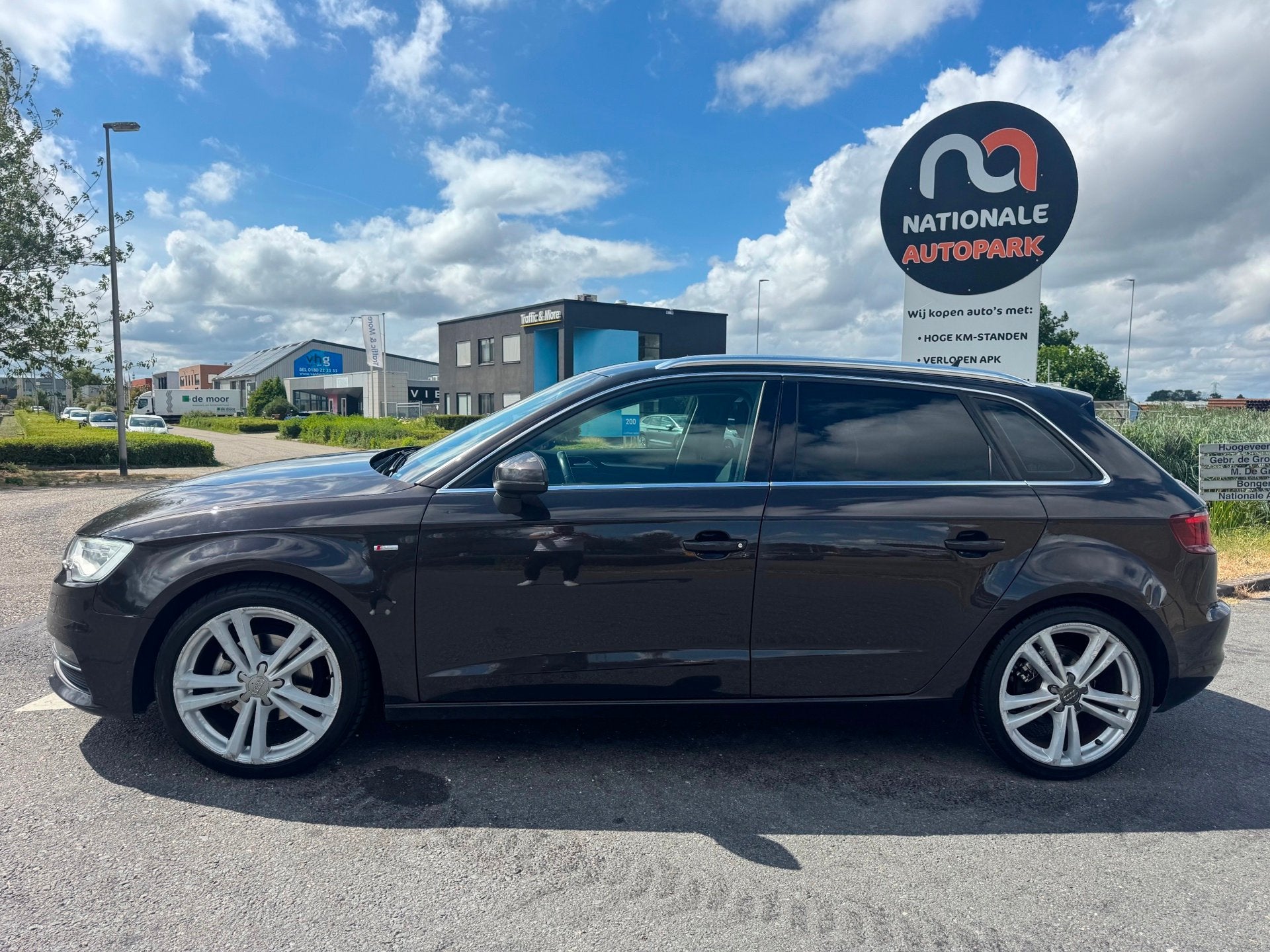 Audi A3 Sportback 2014 * 1.6 TDI Ambition Pro Line plus Auto, Euro 5, Gebruikt, Zwart, 4 cilinders
