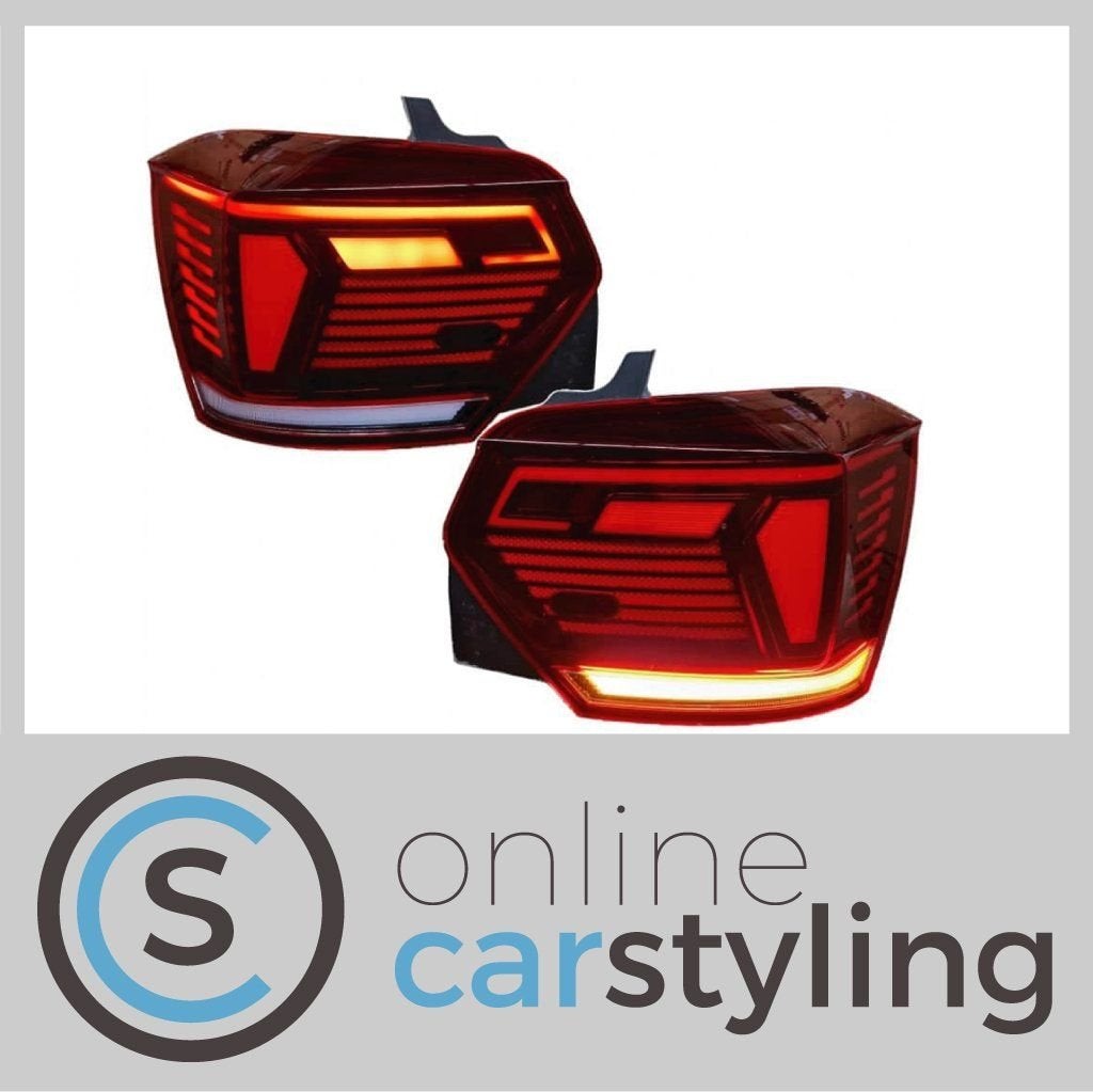 LED Achterlichten VW Polo 2G Rood Dynamic LED, -, Volkswagen, -, Nieuw