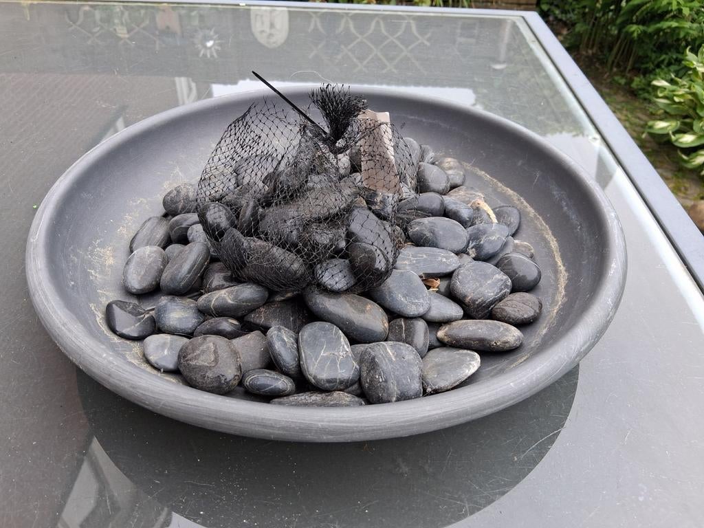 2,2 kg decoratie stenen zonder de schotel, Ophalen of Verzenden