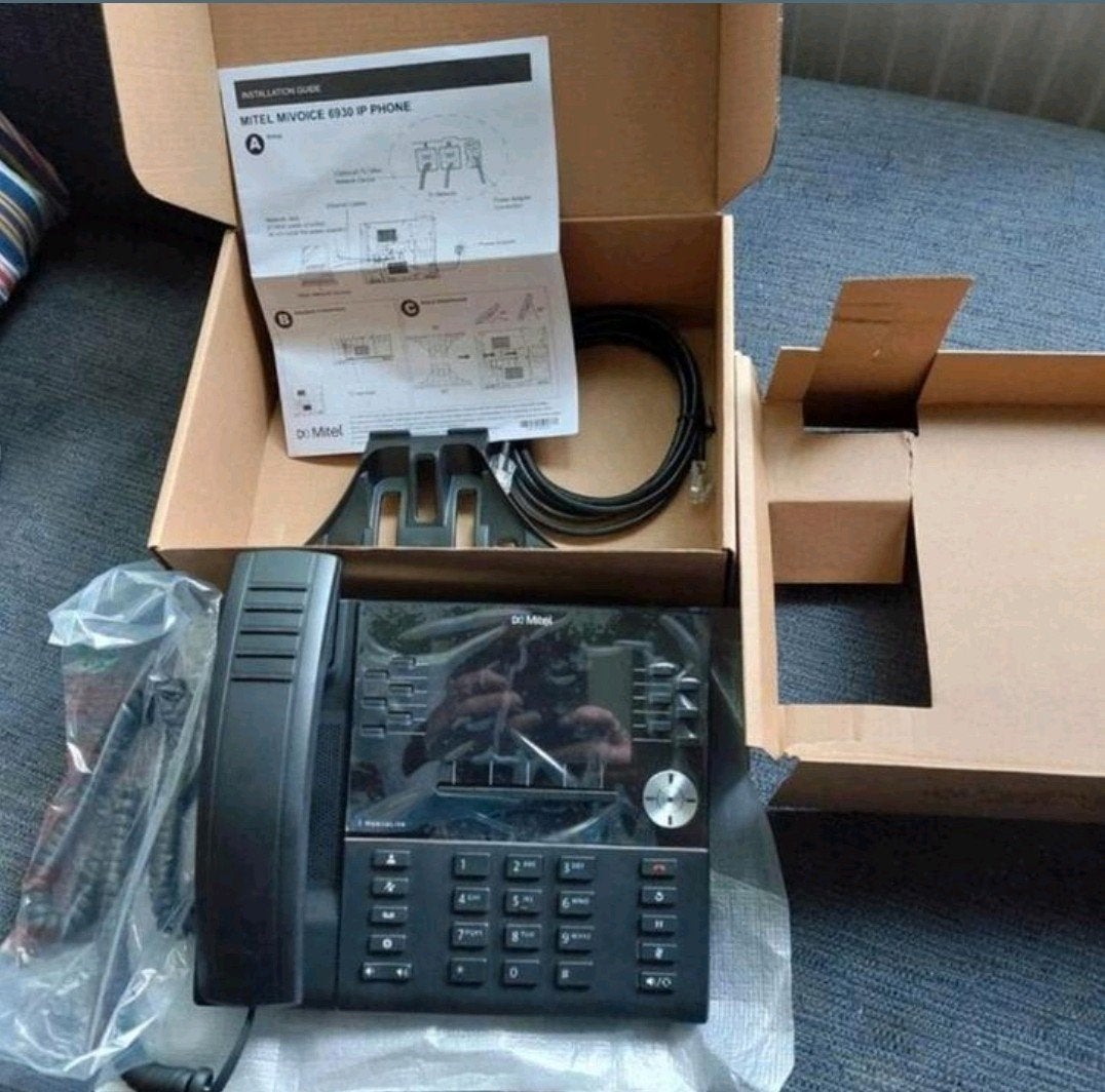 Mittel 6930  ip voip, mivoice telefoon (NIEUW)., Telecommunicatie, Datacommunicatie en VoIP, Ophalen of Verzenden, Nieuw, Telefoon
