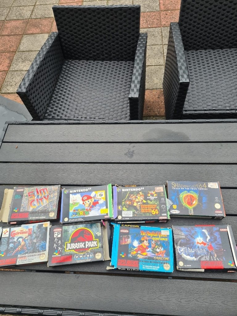 Retro snes en n64 nitendo spellen oa terranigma Castlevania, Avontuur en Actie, 1 speler, Ophalen of Verzenden, Zo goed als nieuw