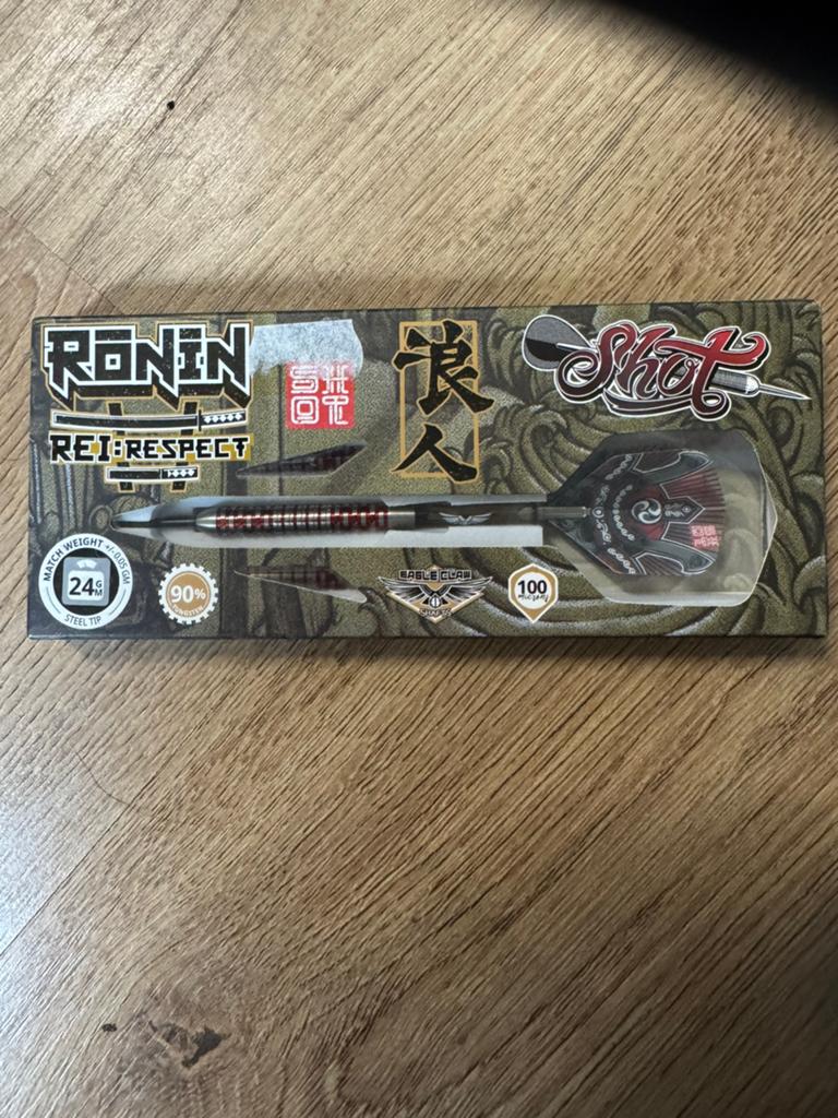 Nieuwe Ronin Rei Shot Darts - 24g, 90% Tungsten, Shot, ., Nieuw, Ophalen of Verzenden