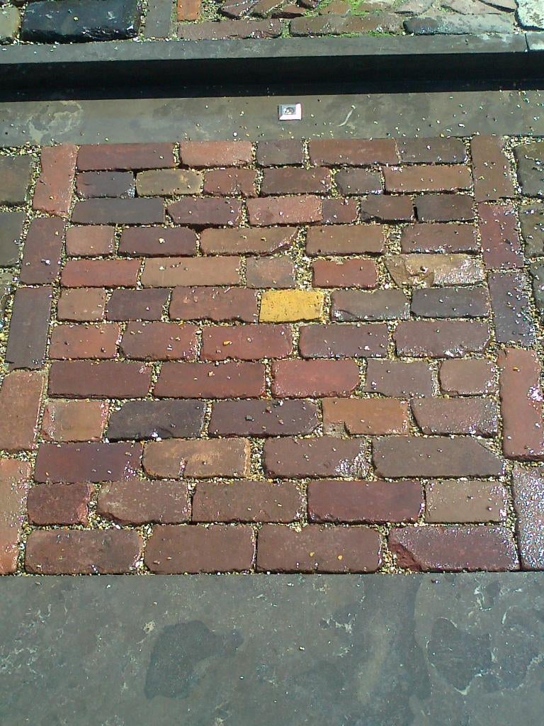 -- 100 m2 Oude hard gebakken 7-duimers, breukformaat --, Gebruikt, Keramiek, Klinkers, DeStenenMan