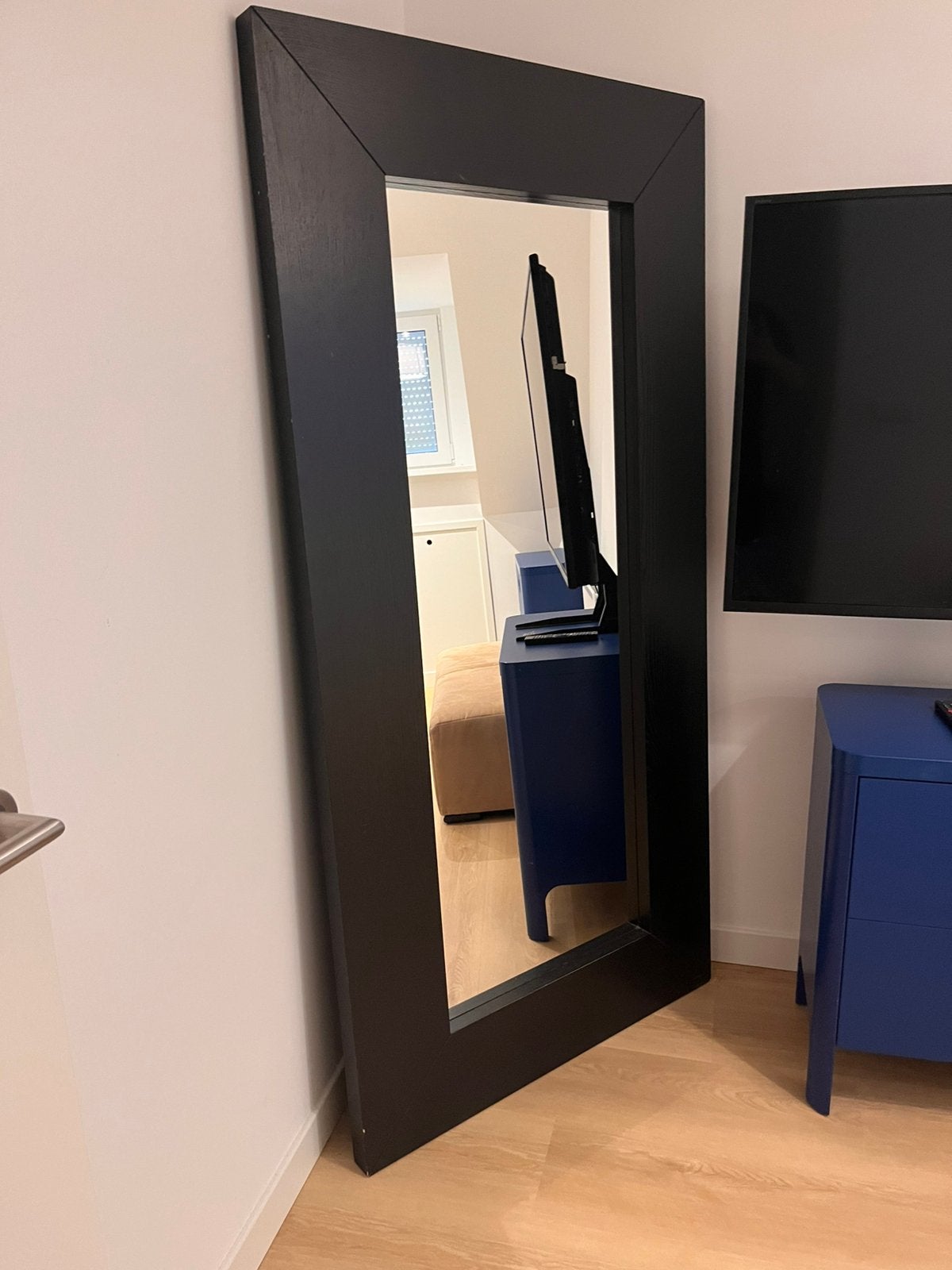 Ikea Mongstad Floor Mirror, Ophalen, Gebruikt, 75 tot 100 cm, 150 tot 200 cm