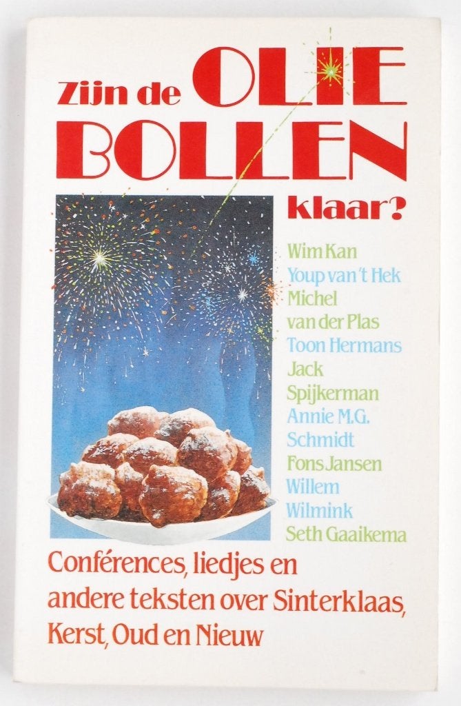 Zijn de oliebollen klaar? Conferences liedjes en andere ..., Boeken, Verzenden, Zo goed als nieuw, Cabaret