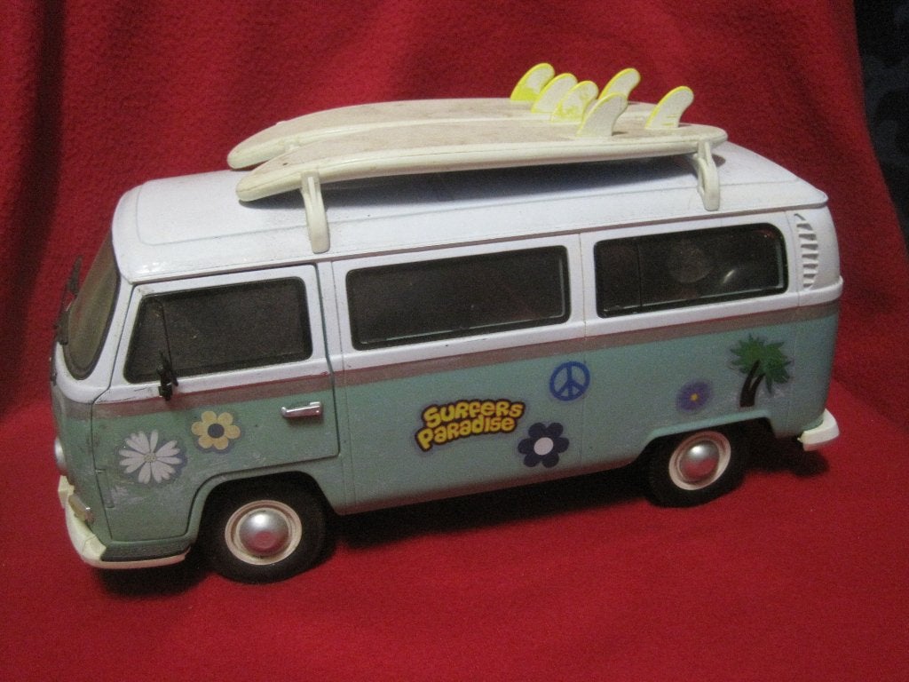 Modelauto VW T2 camper, Ophalen of Verzenden, Gebruikt, Auto, Overige merken