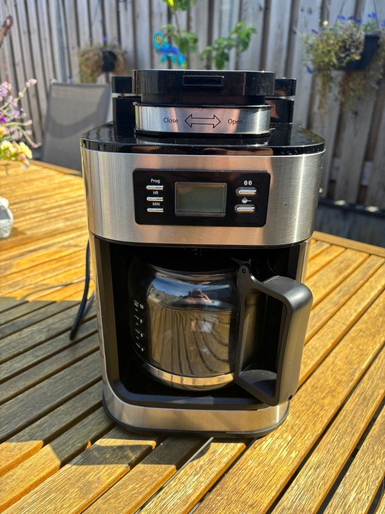 Koffiemachine Espresso, Ophalen, 10 kopjes of meer, Koffiemachine, Koffiebonen