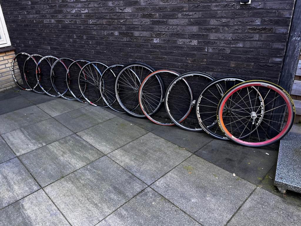 Velgrem voorwielen voor Racefiets, Ophalen, Zo goed als nieuw, Racefiets, Band