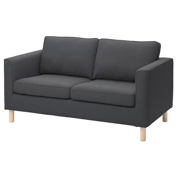 IKEA tweezitsbank - Grijs, Huis en Inrichting, Ophalen, 150 tot 200 cm, Tweepersoons, 75 tot 100 cm