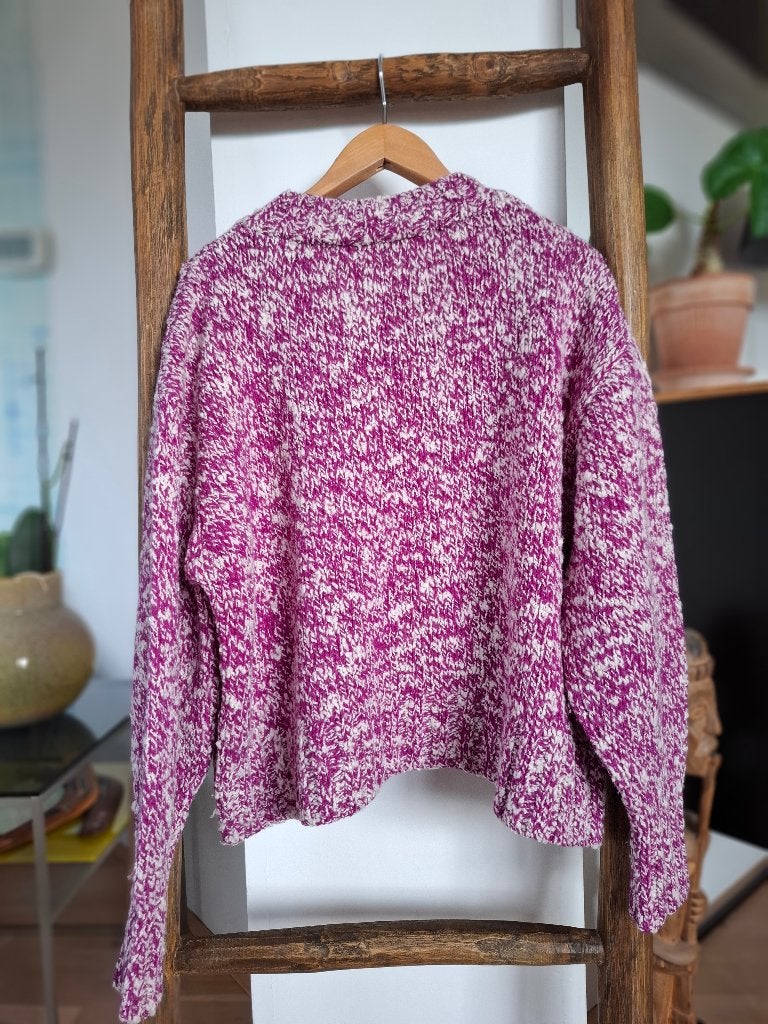 Odeeh lanawool trui maat 38/40 twv € 469 nieuw, Maat 38/40 (M), Overige kleuren, Verzenden, Pauw