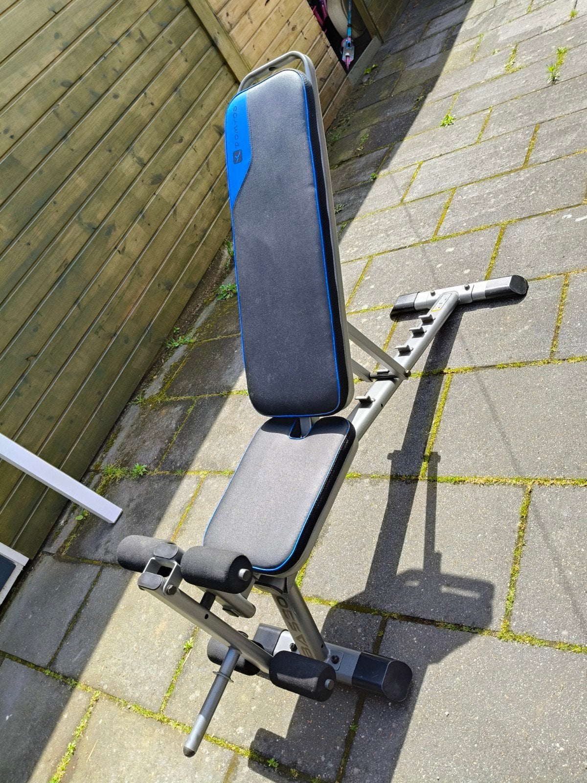 Domyos fitnessbank, Ophalen of Verzenden, Zo goed als nieuw, Fitnessbank