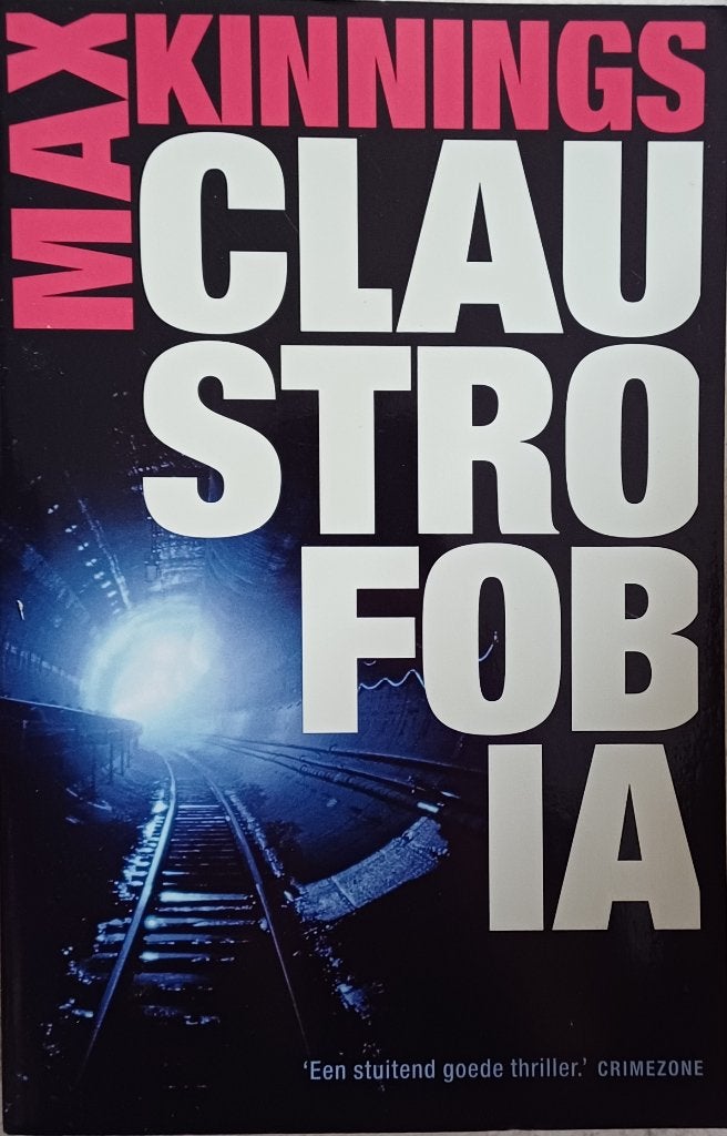 2+1 GRATIS! Claustrofobia - Max Kinnings, Boeken, Max Kinnings, Europa overig, Ophalen of Verzenden, Zo goed als nieuw