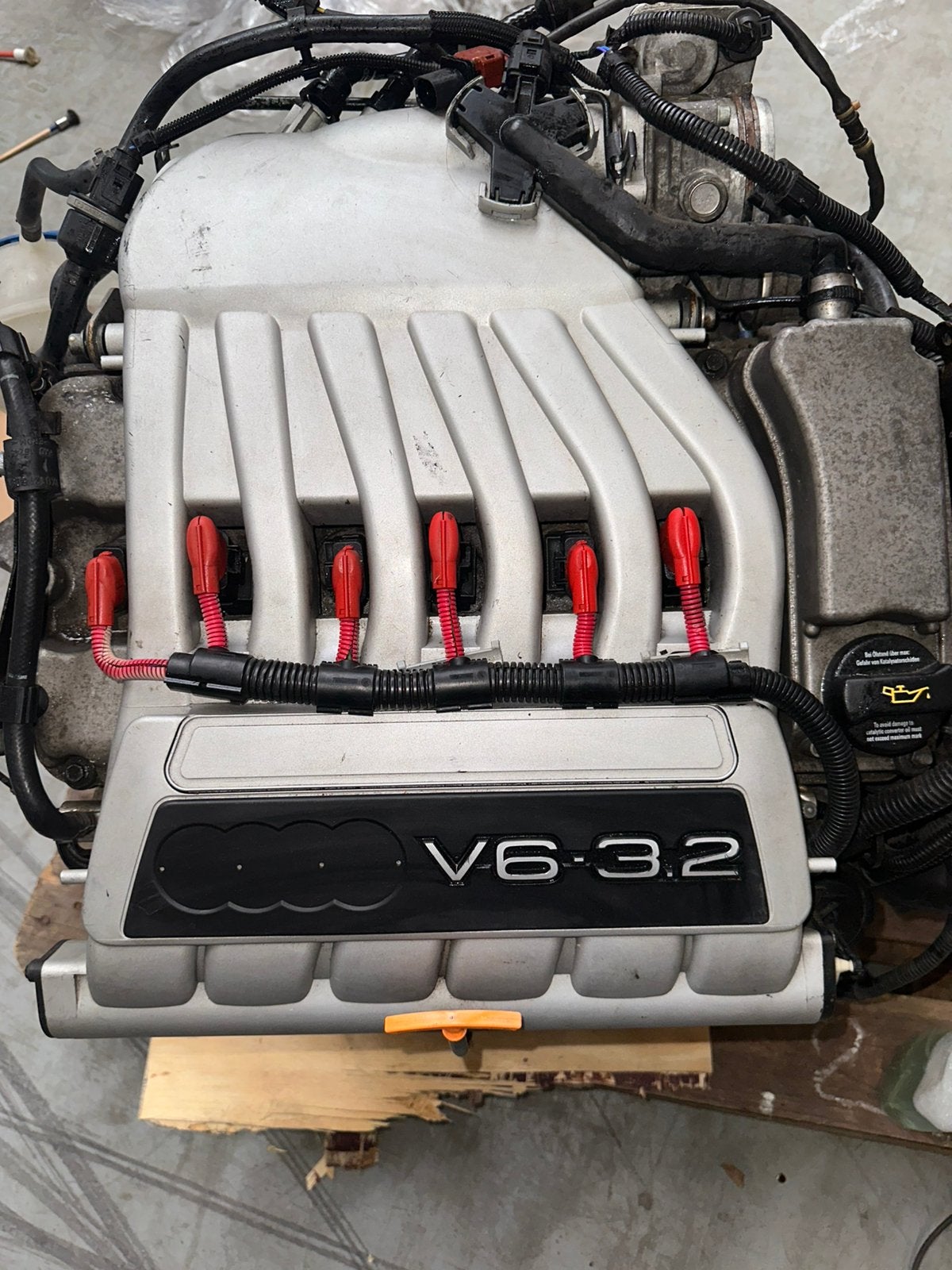 Complete Audi v6-3.2 DSG automaat versnellingsbak, kabelboom, Auto-onderdelen, Ophalen of Verzenden, Audi