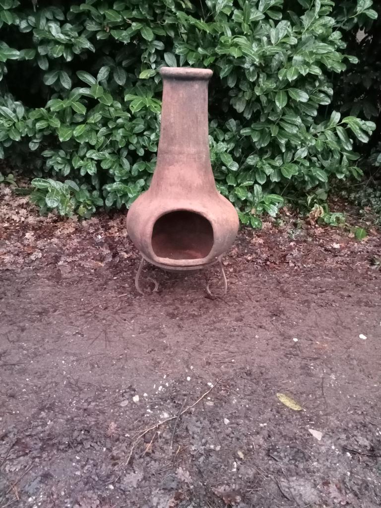 TERRACOTTA TUINHAARD TERRASKACHEL, Ophalen, Gebruikt