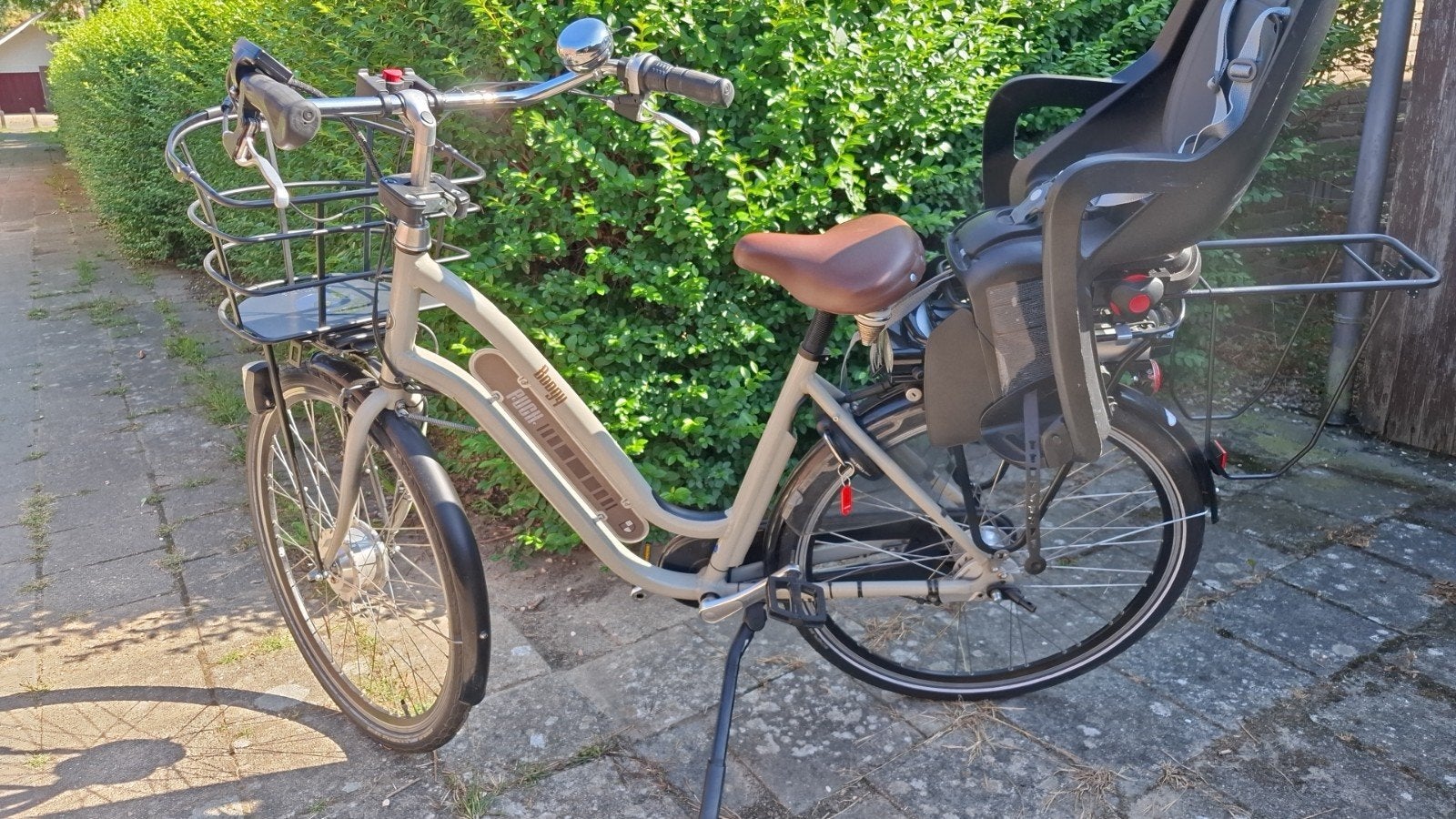 Puch Moeder E-bike - Zo goed als nieuw met nieuwe accu, Fietsen en Brommers, Fietsen | Dames | Moederfietsen, Ophalen of Verzenden