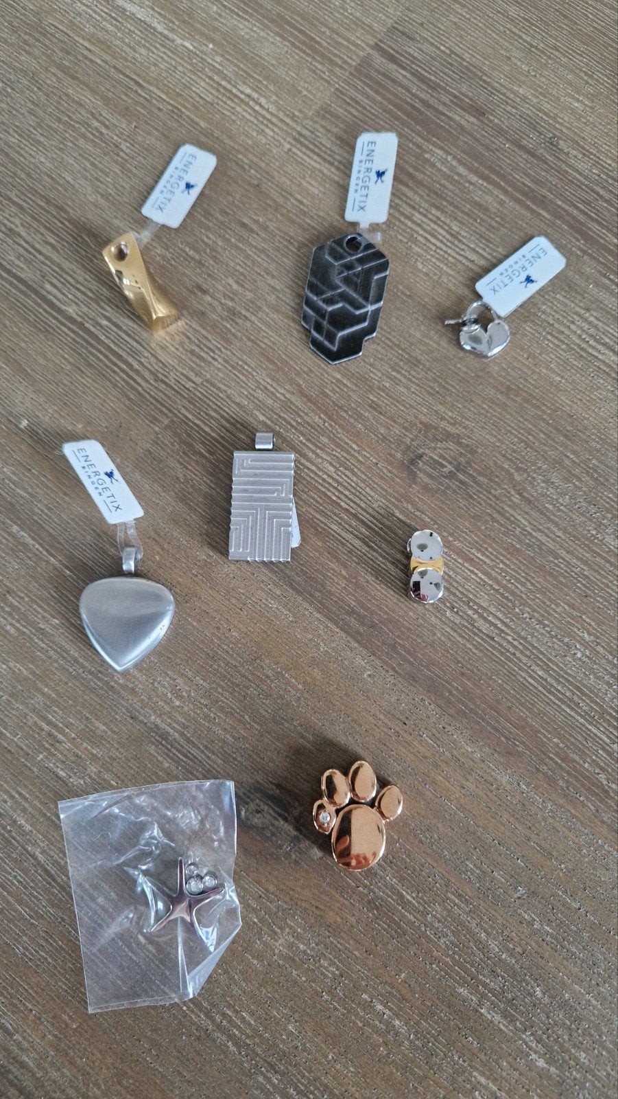 Mooie hangers Energetix, Ophalen of Verzenden, Nieuw, Zilver, Zilver