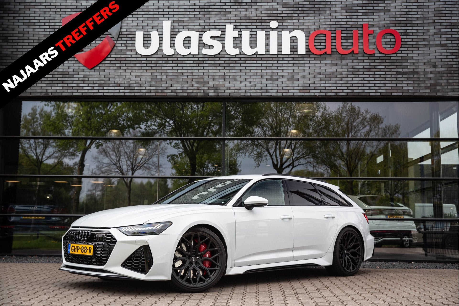 Audi RS6 Avant 4.0 TFSI Quattro , B&O Advanced, Nachtzicht,, Auto's, Automaat, Gebruikt, 600 pk, Leder