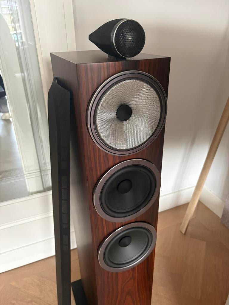 Bowers & Wilkins 703 S3 – high end vloerstaande speakers, Ophalen, Zo goed als nieuw, Bowers & Wilkins (B&W), 120 watt of meer