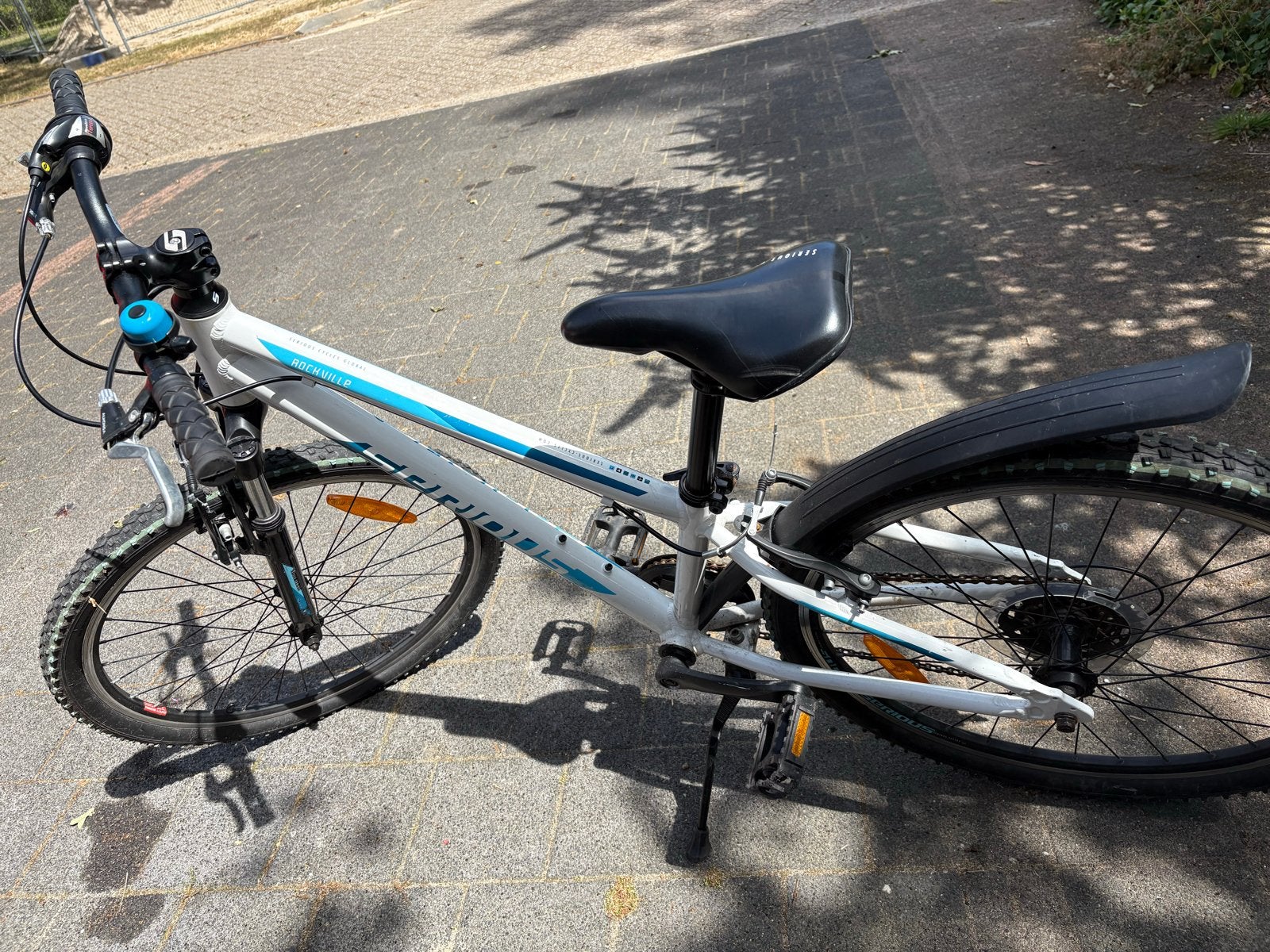 Serious Rockville 24 inch kinderfiets met versnellingen, Gebruikt, Versnellingen, Minder dan 49 cm, Schijfrem