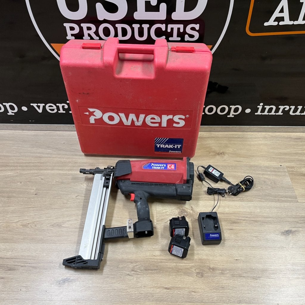 Powers Trak IT C4 Beton Schiethamer | In koffer, Flex Ltd., Gebruikt, https://flex.com/contact-us, Nobelstraat 10, 5807 GA Oostrum LB, Limburg, Nederland