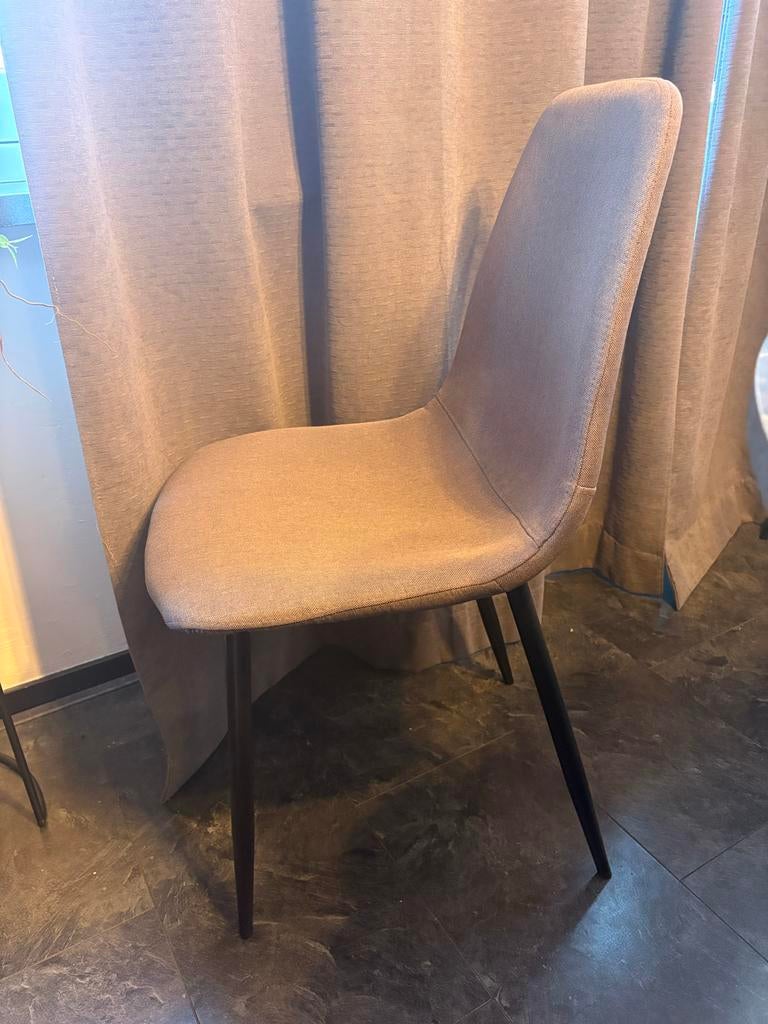 Set van 5 Jysk stoelen, Huis en Inrichting, Ophalen, Gebruikt, Overige kleuren, Stof