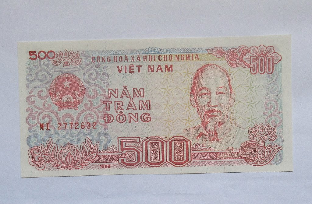 Viëtnam 500 Dong 1988, Postzegels en Munten, Bankbiljetten | Azië, Verzenden
