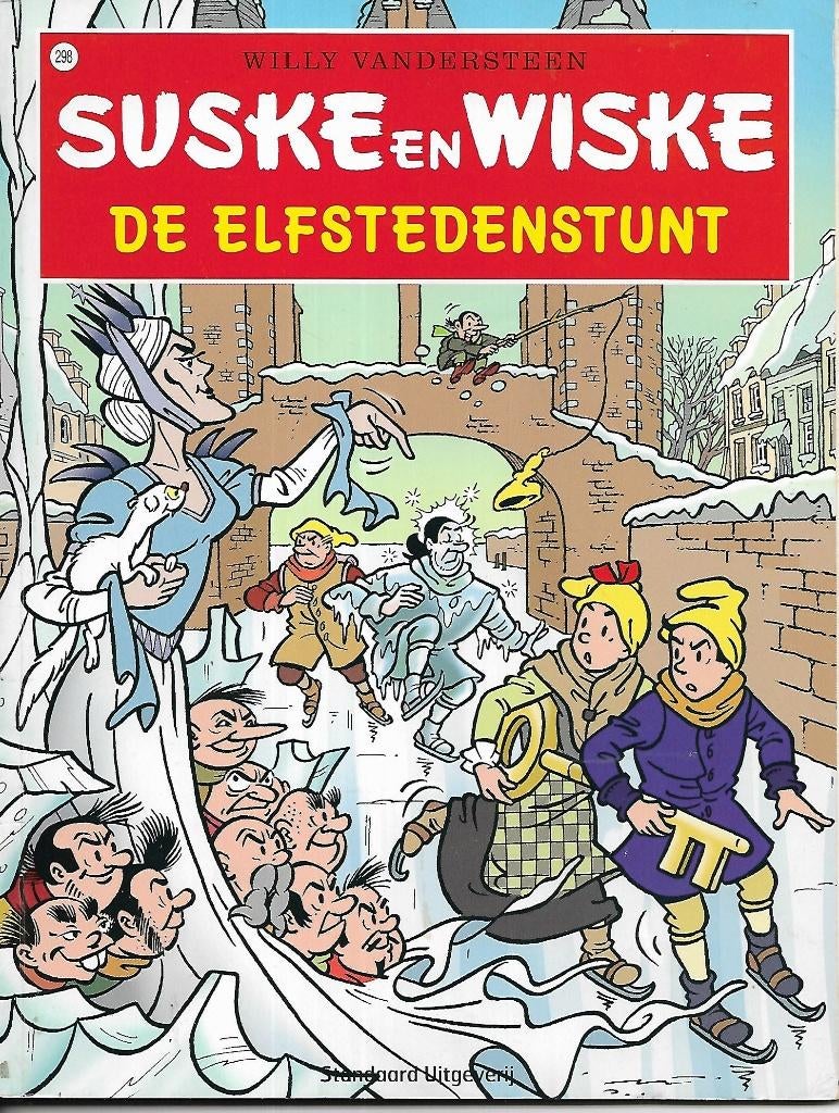 Suske en Wiske - Nr. 298: De Elfstedenstunt, Eén stripboek, Ophalen of Verzenden, Gelezen