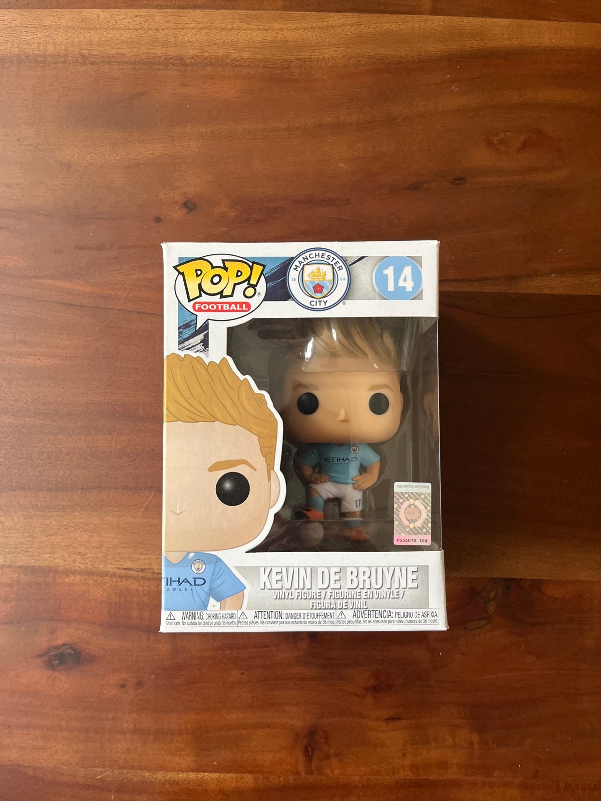 Funko Pop! Football Manchester City Kevin De Bruyne, Ophalen of Verzenden, Nieuw