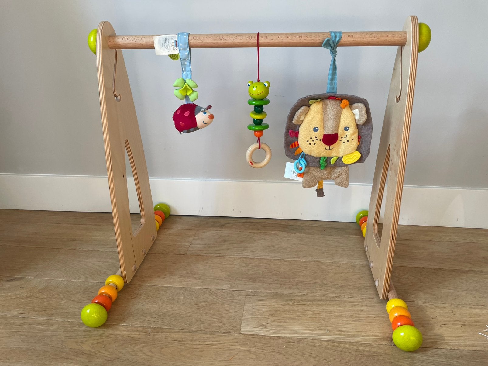 Haba Babygym met Hangers, Ophalen of Verzenden, Gebruikt, Babygym