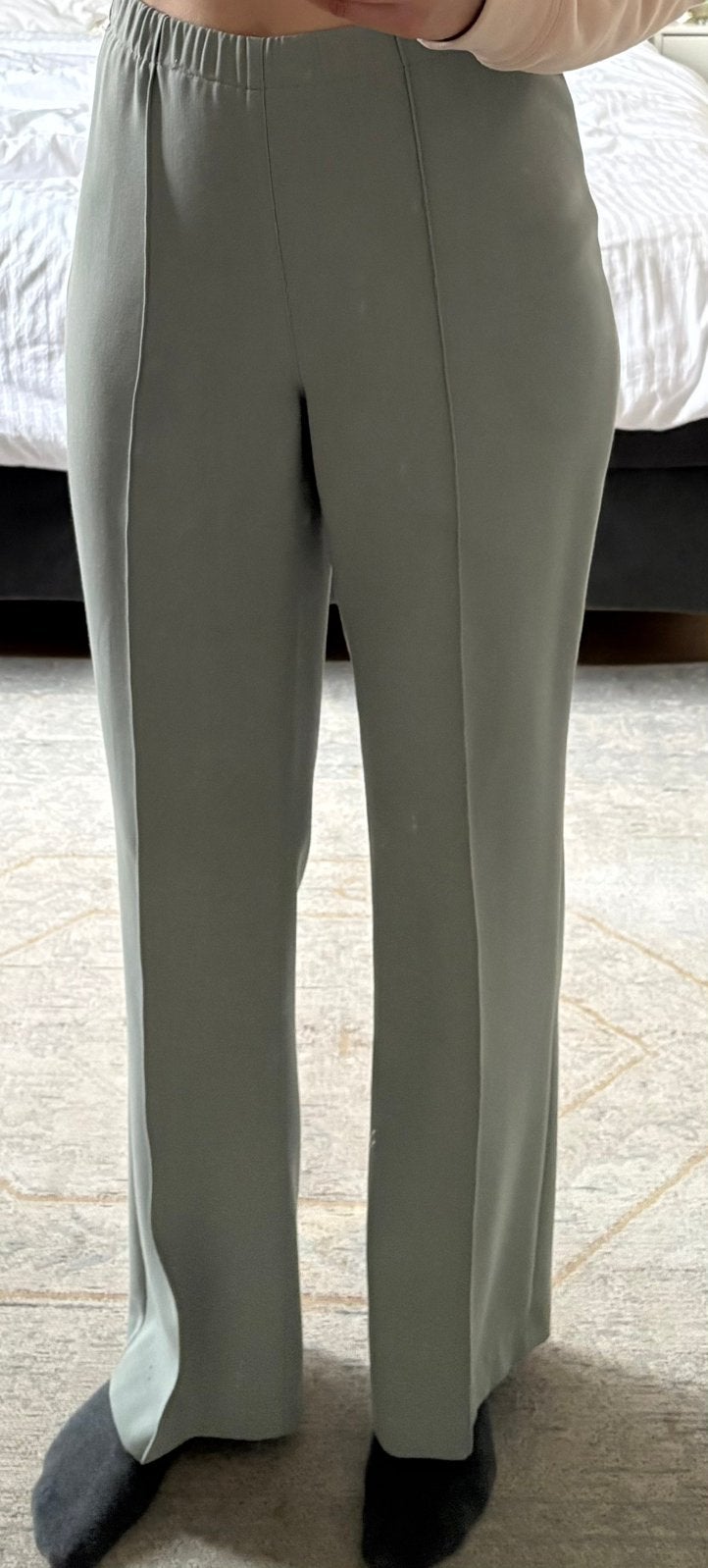 Nieuwe grijs blauwe broek YAYA maat 38./M, Maat 38/40 (M), Blauw, Nieuw, Ophalen of Verzenden