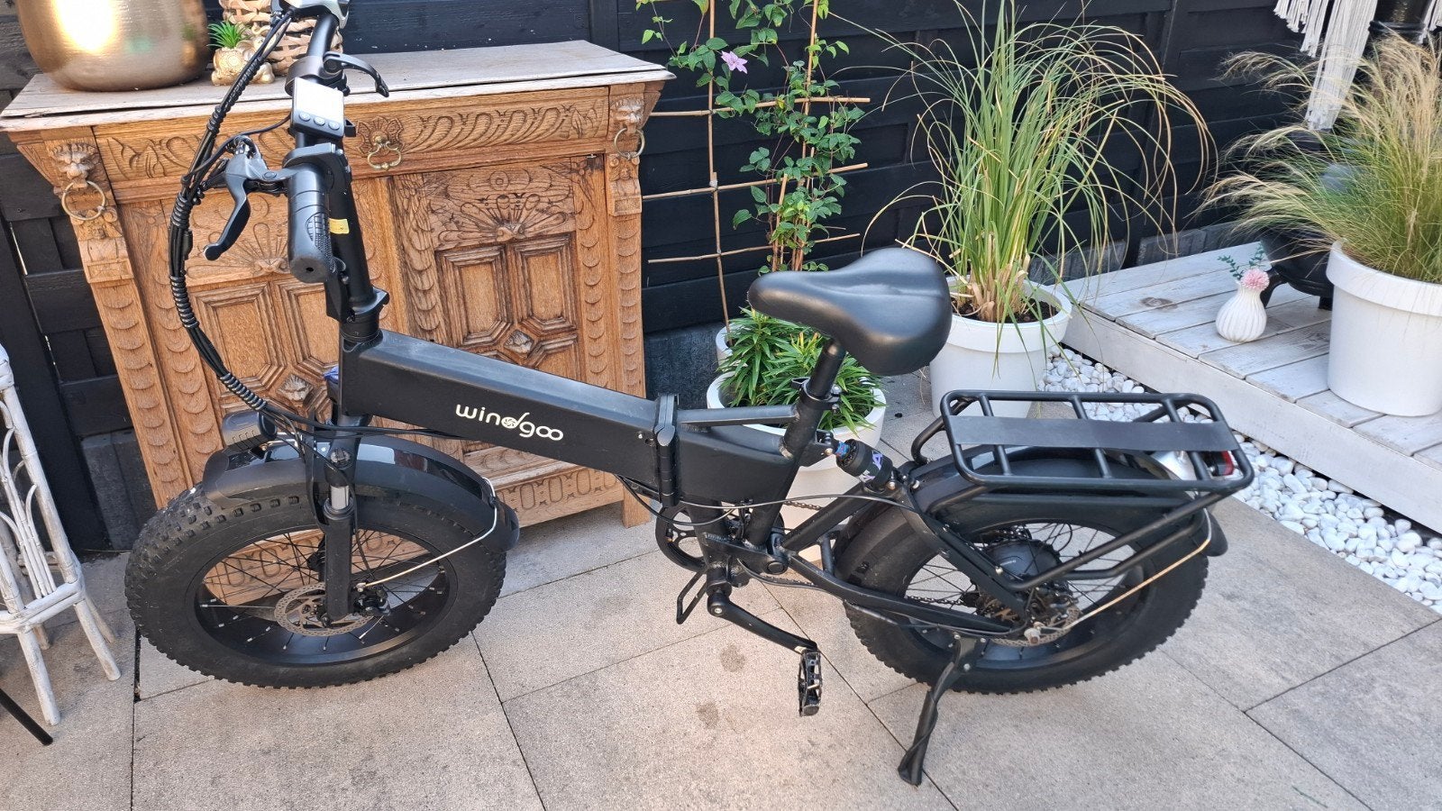 Windgoo F22 Pro Vouwfiets All-Terrain met Vering, Fietsen en Brommers, Fietsen | Vouwfietsen, Ophalen of Verzenden, 20 inch of meer